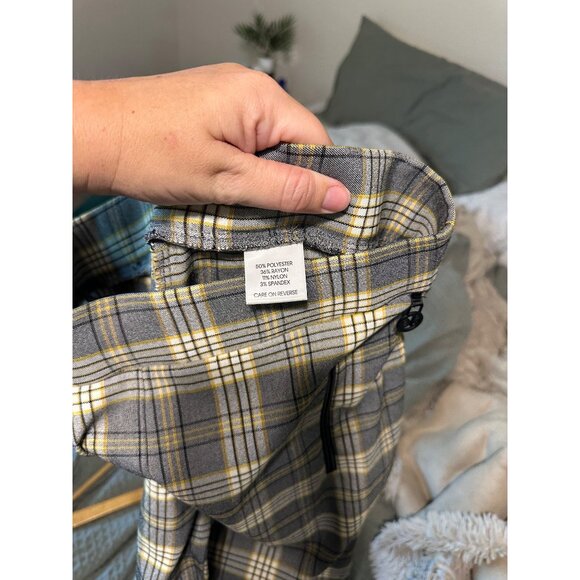 Calvin Klein Women’s Pull On Comfort Stretch Plaid Pants - Picture 11 of 11